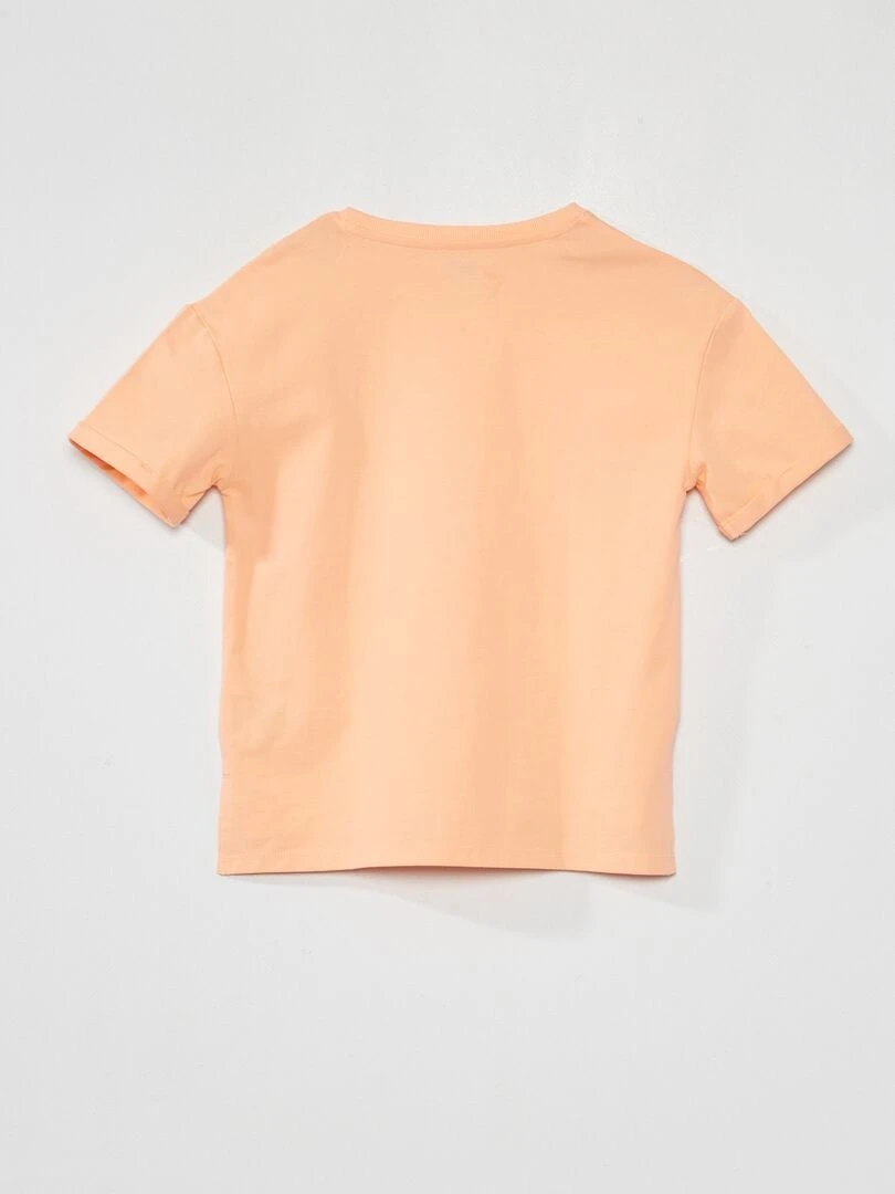 T-shirt In Jersey Con Risvolti 2 T-shirt In Jersey Con Risvolti - immagine 2