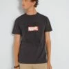 T-shirt In Jersey 'Marvel'