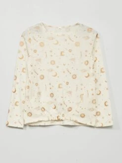 T-shirt Maniche Lunghe 'astri' -