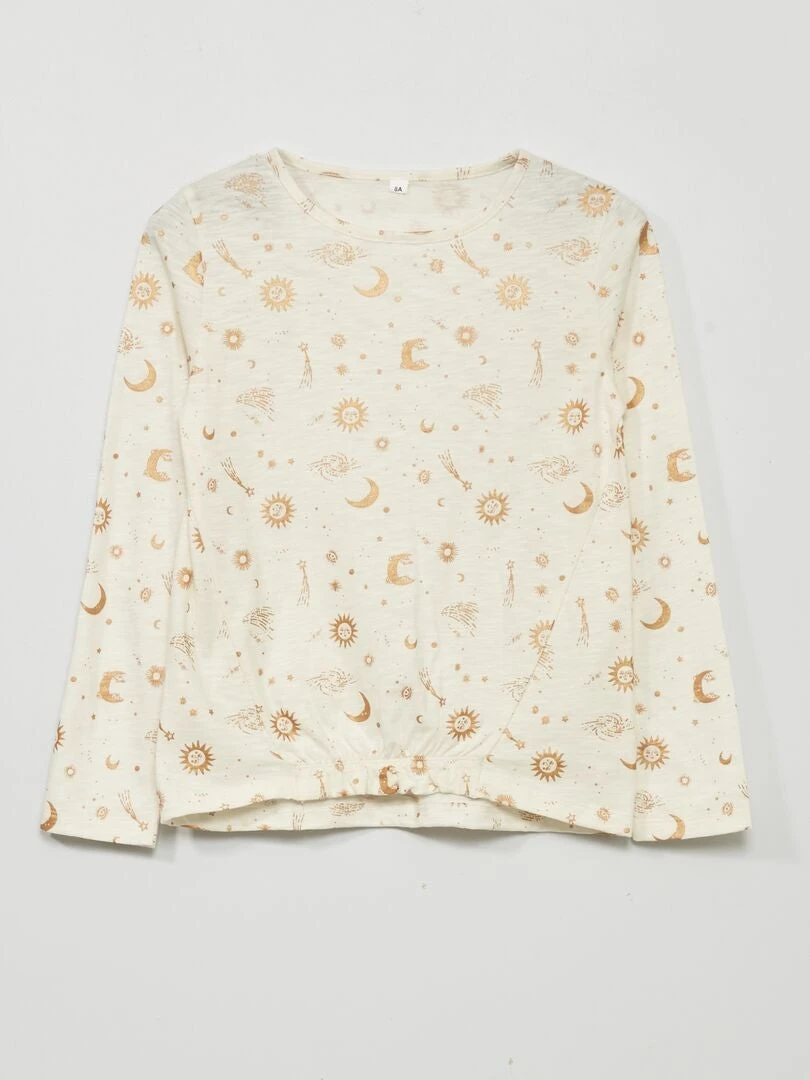 T-shirt Maniche Lunghe 'astri' - 1 T-shirt Maniche Lunghe 'astri' -