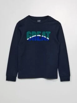 T-shirt Maniche Lunghe 'Great'