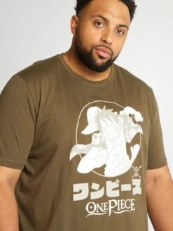 T-shirt 'One Piece' In Jersey