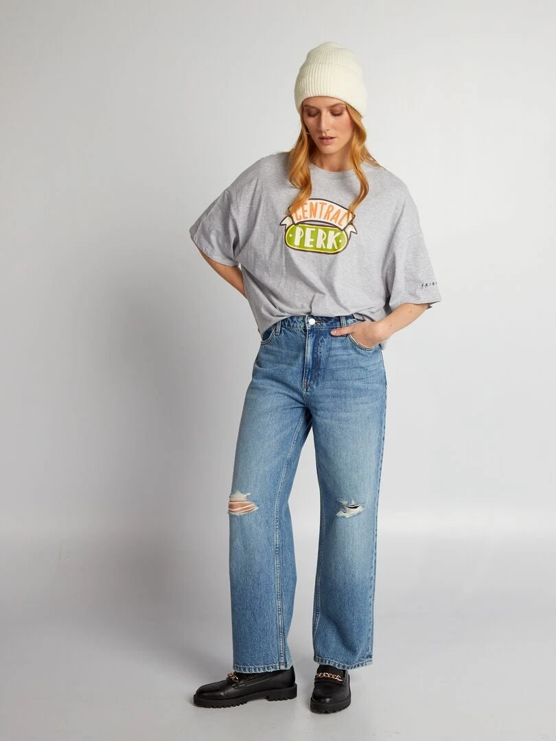 T-shirt Oversize In Jersey 'Friends' 2 T-shirt Oversize In Jersey 'Friends' - immagine 2