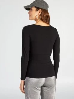 T-shirt Per L'allattamento -Kiabi t shirt per lallattamento nero azh47 2 frb4