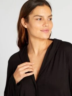 T-shirt Pigiama Lungo -Kiabi t shirt pigiama lungo nero anc27 1 frb5