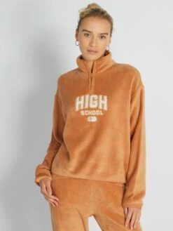 T-shirt Pigiama -Kiabi t shirt pigiama marrone ary39 1 frb3