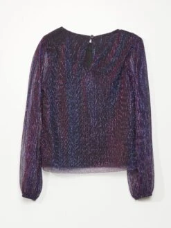 T-shirt Plissettata 6 T-shirt Plissettata -Kiabi t shirt plissettata viola avg56 1 frb3