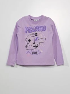 T-shirt 'Pokemon' Maniche Lunghe