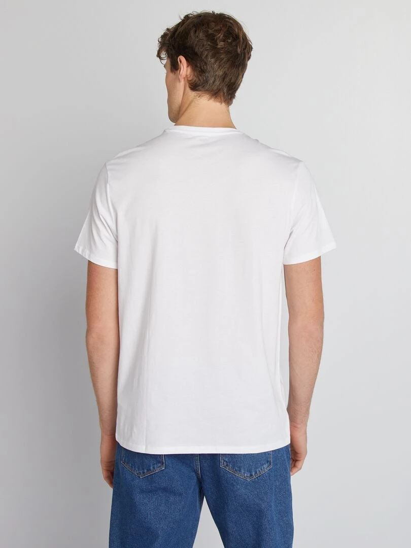 T-shirt Puro Cotone +190cm 4 T-shirt Puro Cotone +190cm - immagine 4