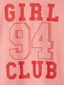 T-shirt Scollo Tondo Stile Campus -Kiabi t shirt scollo tondo stile campus rosa ait46 2 frb3