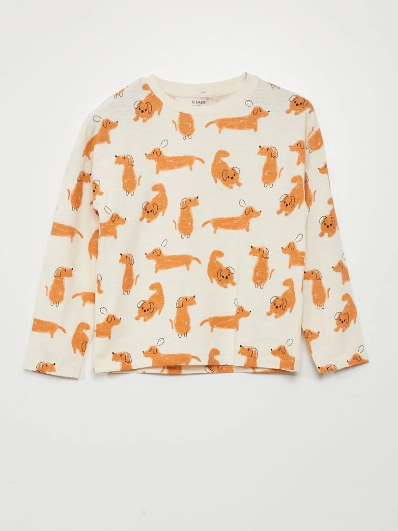 T-shirt Stampa 'cani' 1 T-shirt Stampa 'cani'