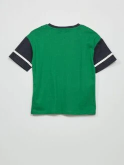 T-shirt Stampata 'USA' 'Houston' -Kiabi t shirt stampata usa houston verde ahg86 4 frb3