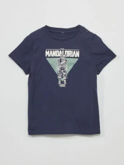 T-shirt 'The Mandalorian' 'Star Wars' -Kiabi t shirt the mandalorian star wars blu zq899 1 frb3