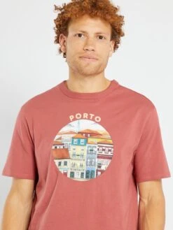 T-shirt Unisex 'Firenze' -Kiabi t shirt unisex firenze rosso yw308 11 frb4
