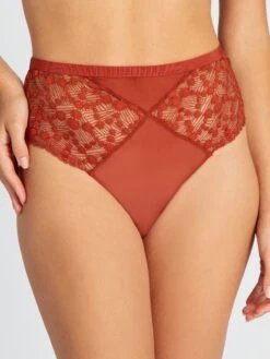 Tanga In Pizzo E Tulle