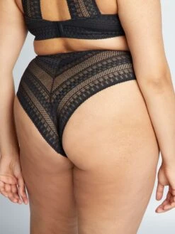 Tanga In Pizzo Spigato 6 Tanga In Pizzo Spigato -Kiabi tanga in pizzo spigato nero alh64 1 frb3