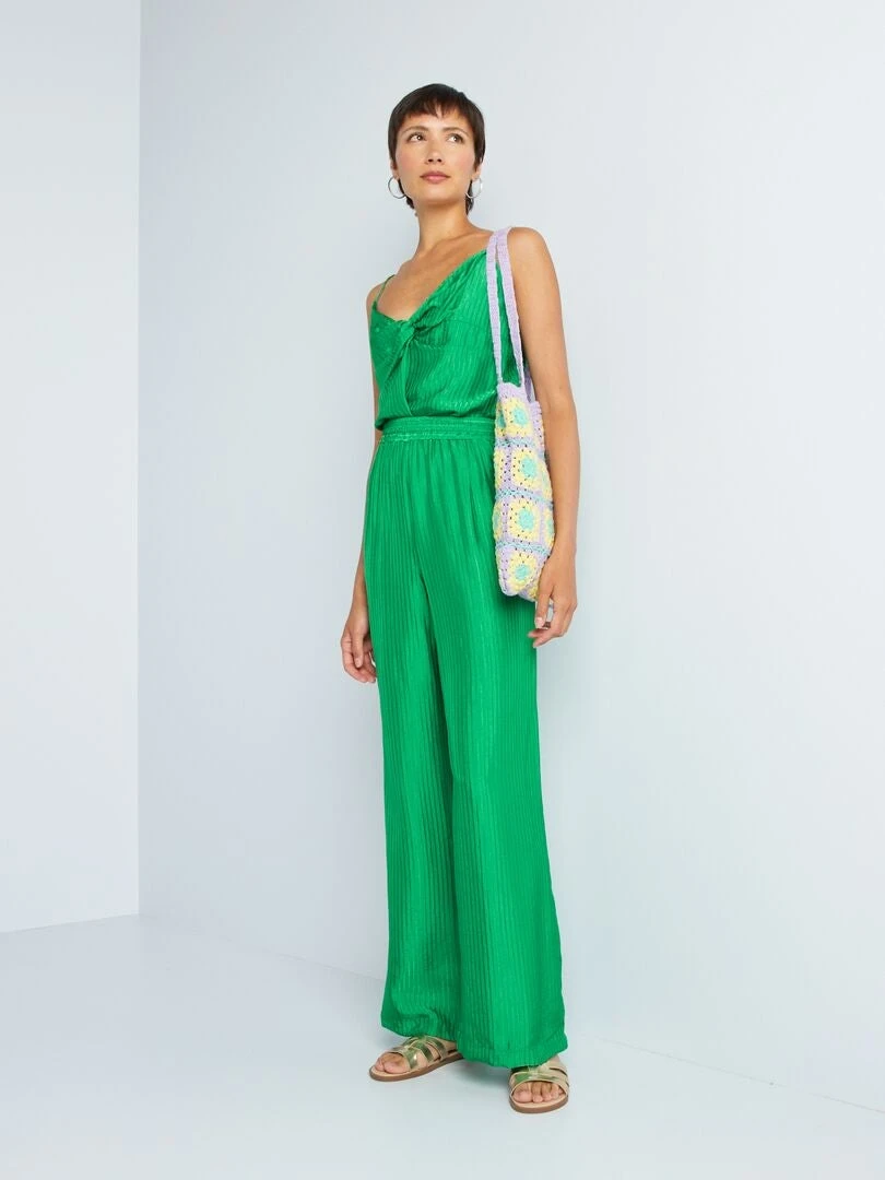 Top Satinato Con Scollo Twistato 2 Top Satinato Con Scollo Twistato - immagine 2