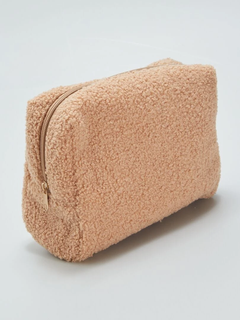 Trousse Da Bagno In Sherpa 1 Trousse Da Bagno In Sherpa