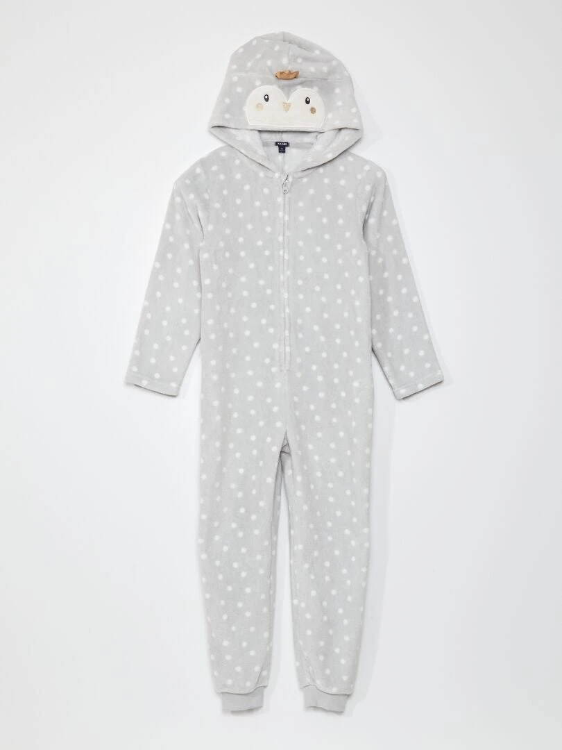 Tuta Con Cappuccio In Sherpa 3 Tuta Con Cappuccio In Sherpa - immagine 3