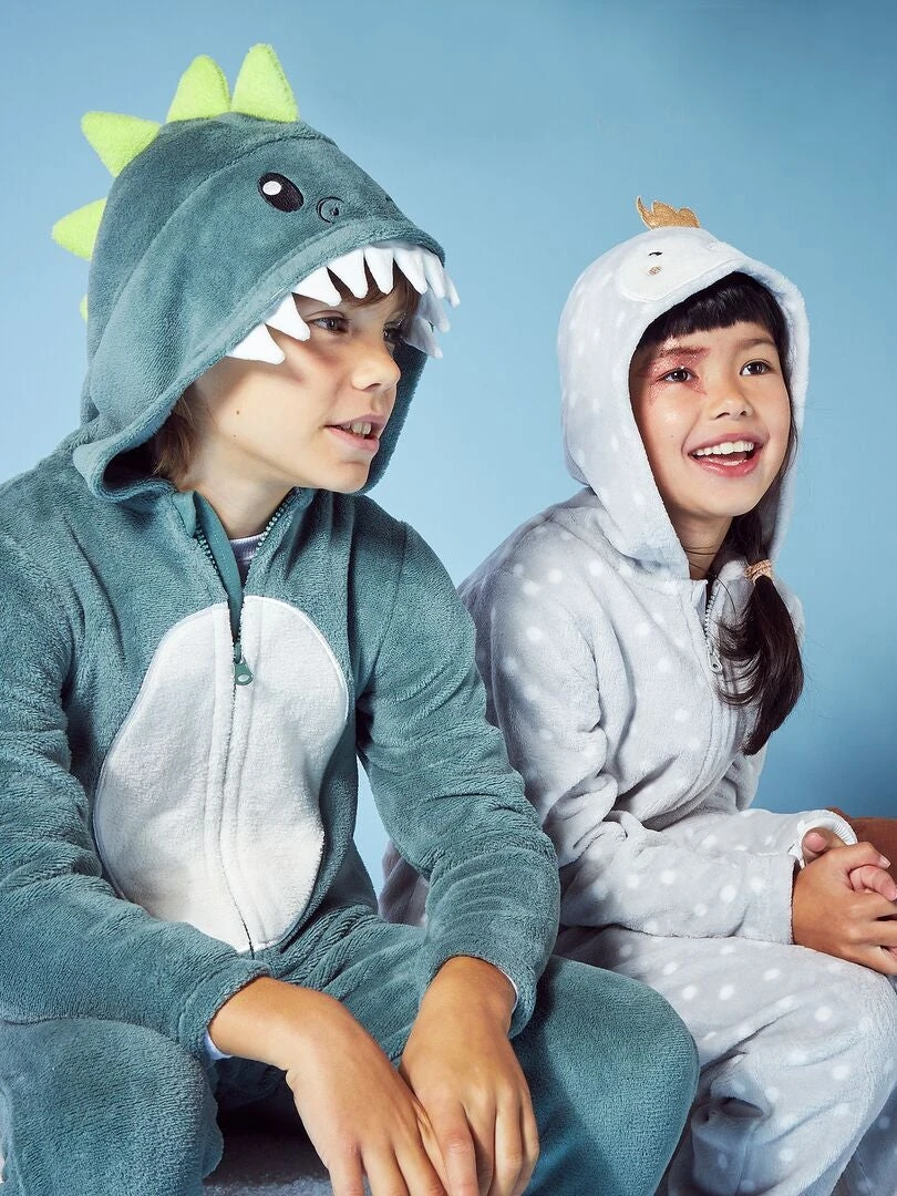 Tuta Con Cappuccio In Sherpa 5 Tuta Con Cappuccio In Sherpa - immagine 5