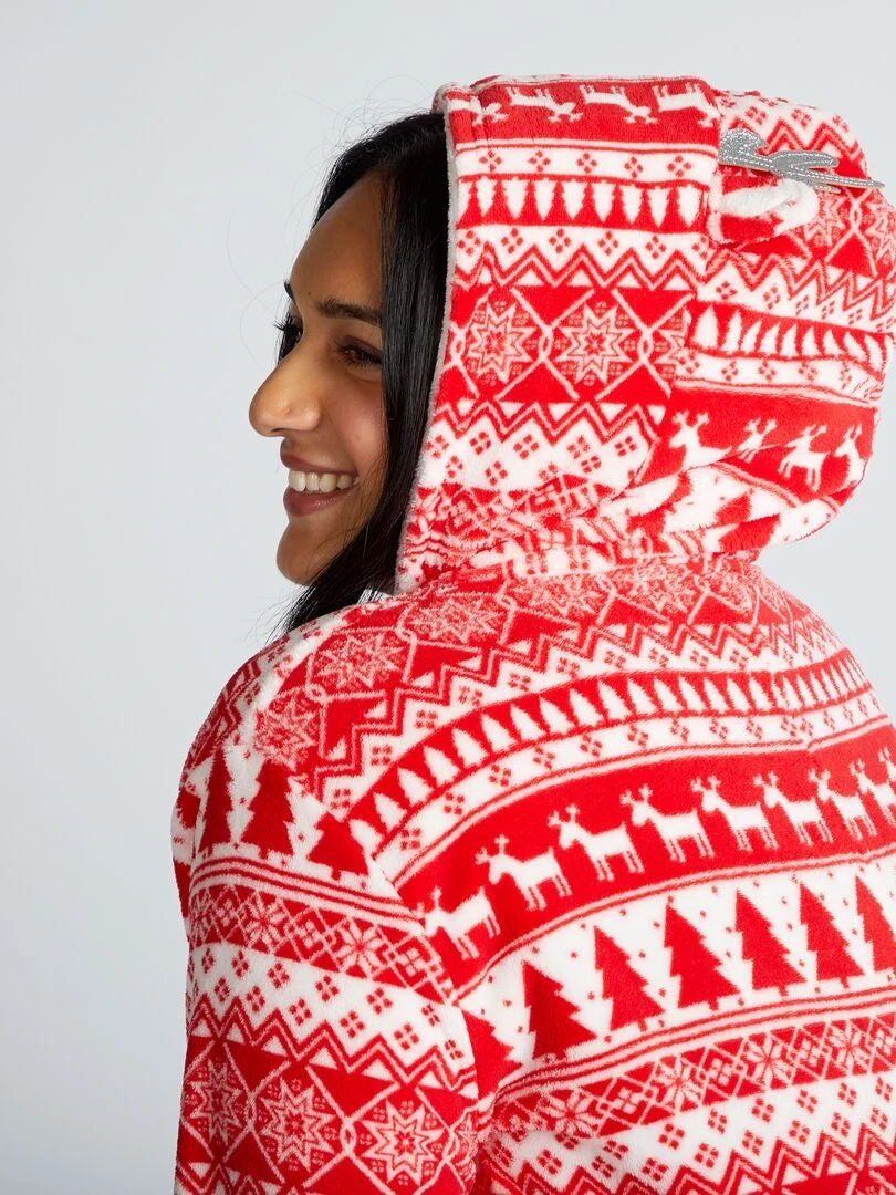 Tuta Di Natale In Pile 2 Tuta Di Natale In Pile - immagine 2