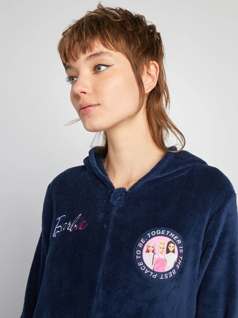 Tuta Pigiama In Pile 'Barbie' 2 Tuta Pigiama In Pile 'Barbie' - immagine 2