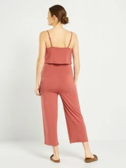 Tuta Premaman Con Spalline -Kiabi tuta premaman con spalline rosso aeh89 2 frb4