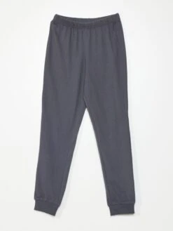 Tutina In Jersey Con Applicazione - 2 Pezzi -Kiabi tutina in jersey con applicazione 2 pezzi marrone ahr73 1 frb4