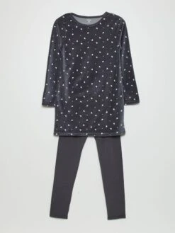 Tutina In Velluto - 2 Pezzi