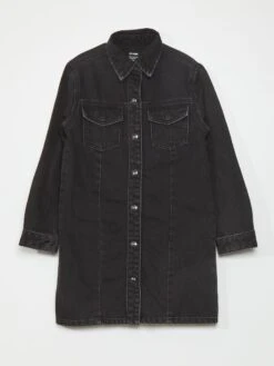 Vestito A Giacca In Denim