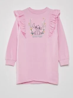 Vestito Con Maniche Con Volant 'Stitch'