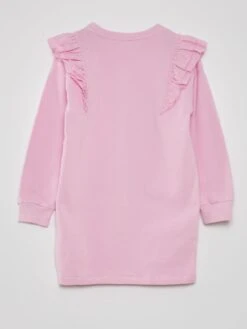 Vestito Con Maniche Con Volant 'Stitch' 5 Vestito Con Maniche Con Volant 'Stitch' -Kiabi vestito con maniche con volant stitch rosa azl78 1 frb3