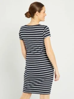 Vestito Corto A Coste Premaman 6 Vestito Corto A Coste Premaman -Kiabi vestito corto a coste premaman blu zn915 2 frb3