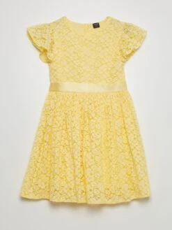 Vestito Da Cerimonia In Pizzo