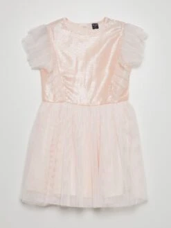 Vestito Da Cerimonia Midi Con Paillettes