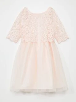 Vestito Da Cerimonia -Kiabi vestito da cerimonia rosa azw51 2 frb4