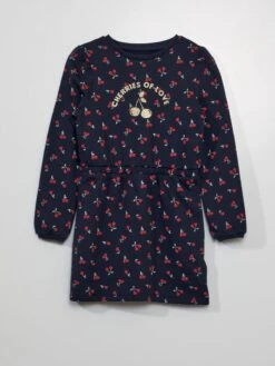 Vestito-felpa Sciancrato Stampato