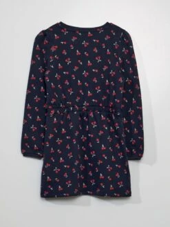 Vestito-felpa Sciancrato Stampato -Kiabi vestito felpa sciancrato stampato blu aye97 1 frb3