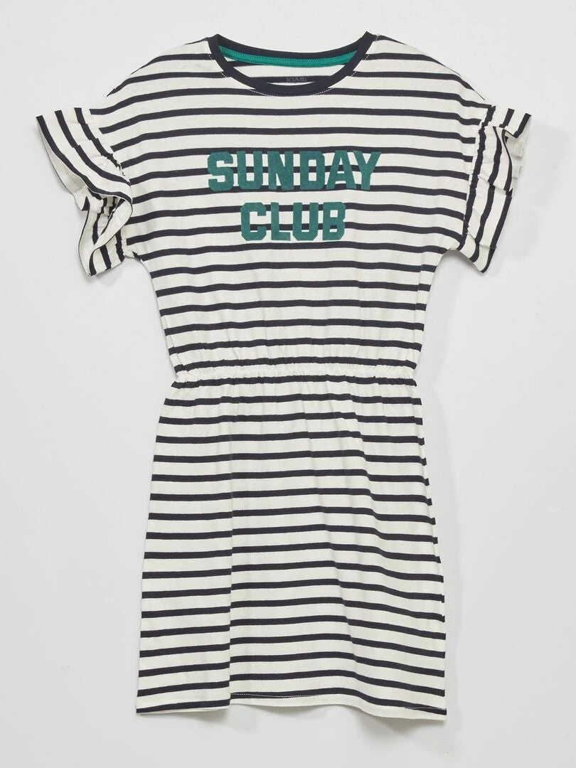 Vestito In Jersey A Righe 1 Vestito In Jersey A Righe