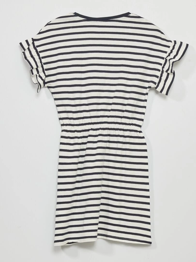 Vestito In Jersey A Righe 3 Vestito In Jersey A Righe - immagine 3