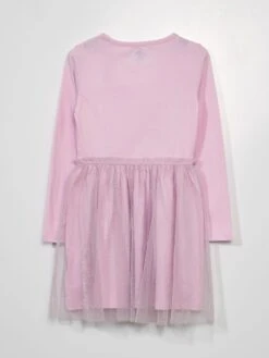 Vestito In Jersey E Tulle 'La Casa Delle Bambole Di Gabby' -Kiabi vestito in jersey e tulle la casa delle bambole di gabby rosa avh04 1 frb3