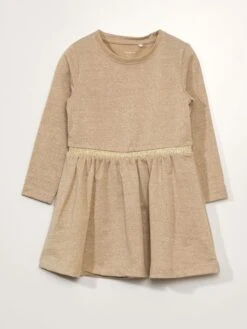 Vestito In Maglia Iridescente