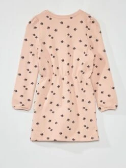 Vestito In Tessuto Felpato 5 Vestito In Tessuto Felpato -Kiabi vestito in tessuto felpato rosa ahr57 3 frb3