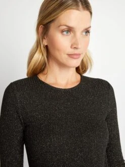 Vestito Premaman Con Paillettes -Kiabi vestito premaman con paillettes nero axf14 1 frb3