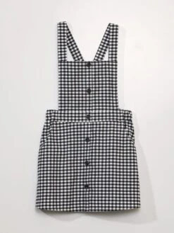 Vestito Salopette Effetto Lana