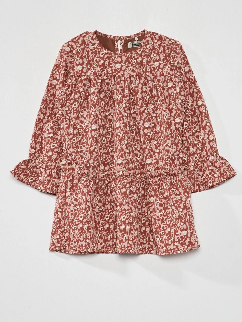 Vestito Svasato Con Motivo 1 Vestito Svasato Con Motivo