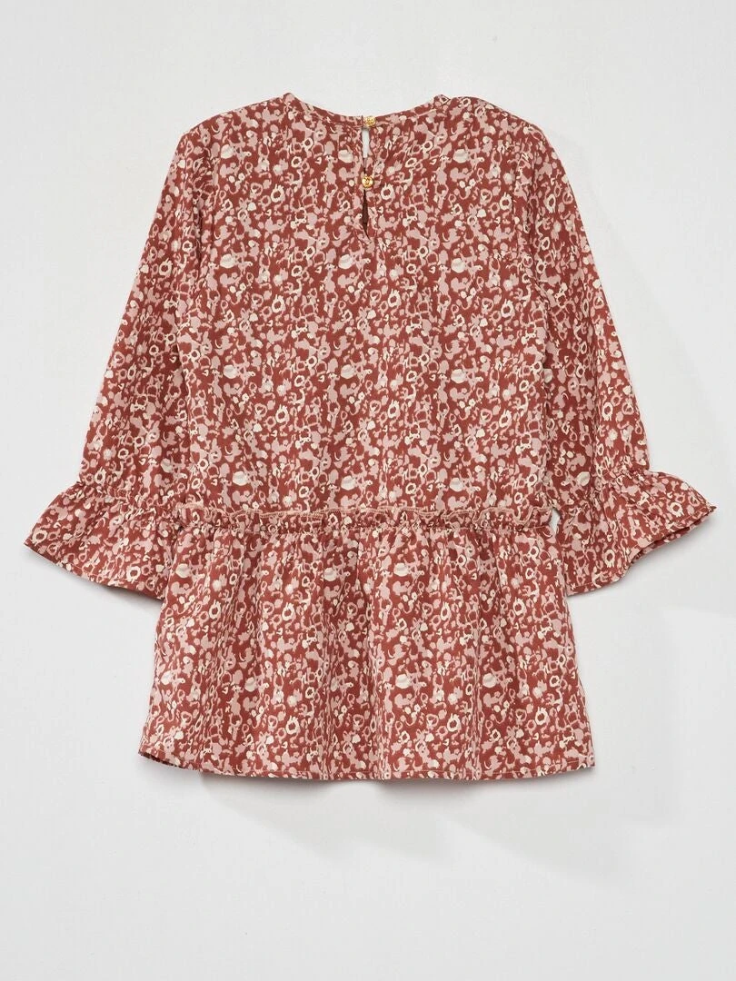 Vestito Svasato Con Motivo 2 Vestito Svasato Con Motivo - immagine 2