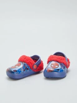 Zoccoli Imbottiti 'Spiderman' 9 Zoccoli Imbottiti 'Spiderman' -Kiabi zoccoli imbottiti spiderman blu atb92 1 frb5
